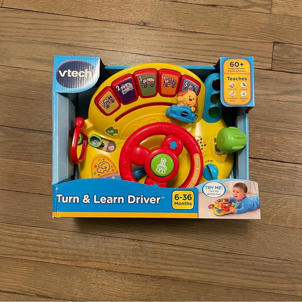 VTECH Turn & Learn Driver Toy - Picture 3 of 8